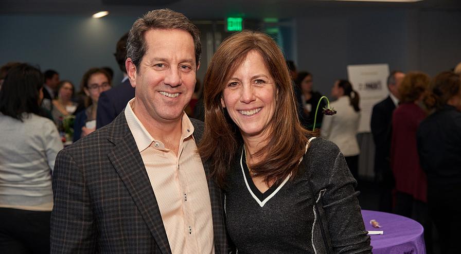 Steve and Ellen Segal at SIF's Winter Reception