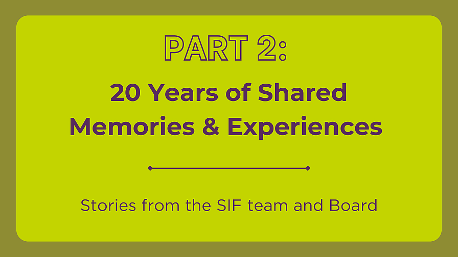 Part 2 of 20 Years of Shared Memories and Experiences