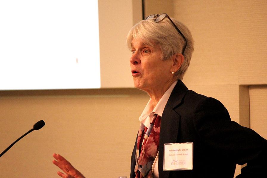 Julie Boatright Wilson at Boston CASA Social Issue Talk